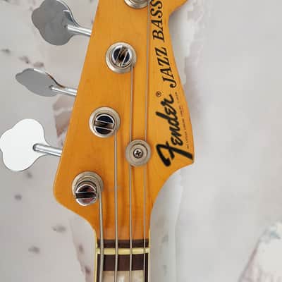 Fender Jazz bass 1968 - Olympic white image 2