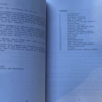 Linn 9000 Operation Manual 2nd Edition image 7
