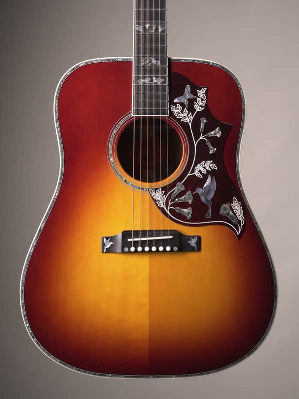 Gibson Custom Shop "Made to Measure" Hummingbird Custom Koa Acoustic Guitar - Autumnburst, incl. OHSC image 1