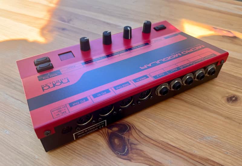 Nord Micro Modular Desktop Virtual Synthesizer 1997 - 2003 - Red image 1