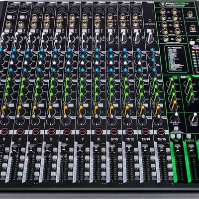 Mackie ProFX16v3 16-Channel Professional Effects Mixer with USB & Built-In FX (MINT) image 6