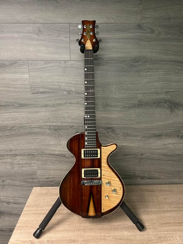 Weller Fleetwood Mahogany Exotic Woods Electric Guitar #2684 image 1