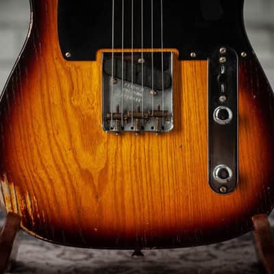 Fender Custom Shop ’51 Telecaster Relic Chocolate 2-Tone Sunburst image 3