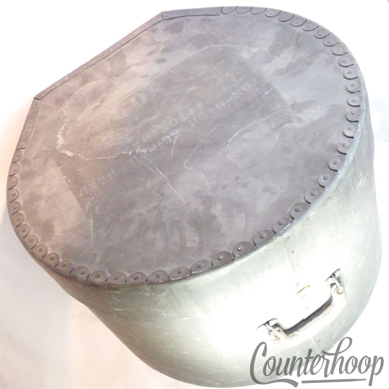 Ludwig 18"Bass Drum Hard Shell Drum Case Vintage 60s Fiber Hardshell 21x16 Total — main photograph