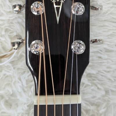 Alvarez MD60ce Shadowburst Masterworks Acoustic Electric All Solid Dread Guitar image 6