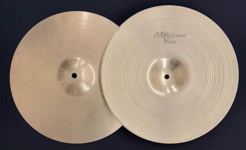 Vintage Sabian 14" AA Regular Hi-Hat Cymbals image 1