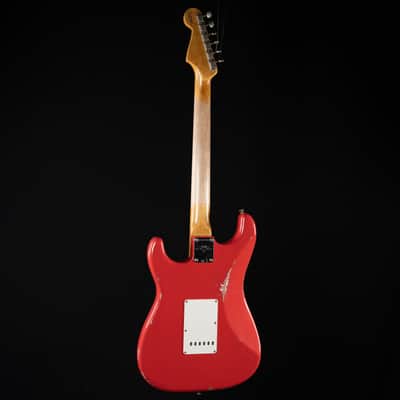 Fender Custom Shop ’62 Stratocaster Relic Electric Guitar – Fiesta Red image 14