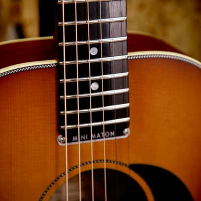 Maton EMD-6 Diesel Mini Maton Acoustic-Electric Guitar image 5