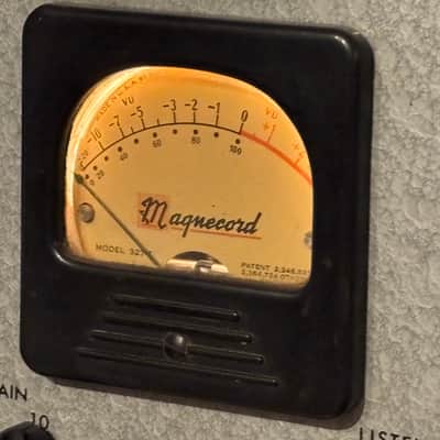 Refurbished Magnecorder PT6J mic pre - vintage tube microphone preamp with rack ears - 1950’s - restored! image 6