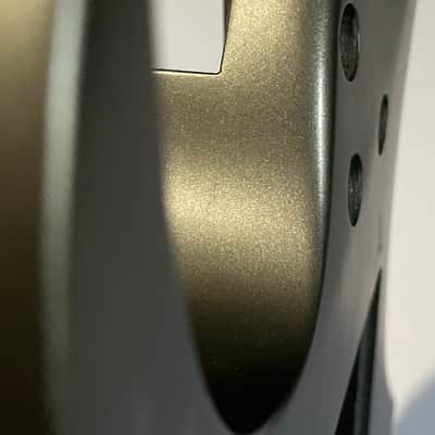 2000's Indonesian Ibanez RG5EX1 Grey Pewter Damaged Basswood Guitar Body Floyd Ready image 23