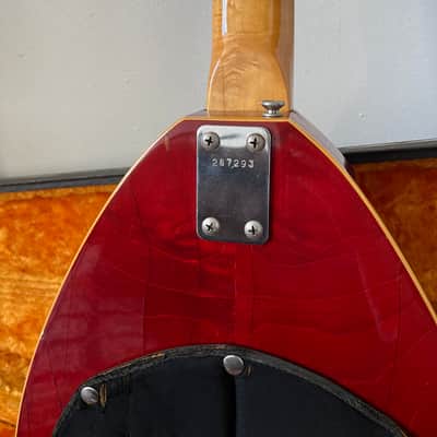 Vox Mark VI Acoustic Red 1960s Semi-hollow Electric Guitar image 10