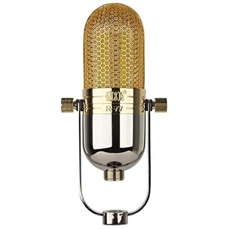 MXL R77 Professional Ribbon Microphone With Traditional Yoke Mount Form Factor image 1
