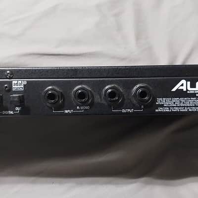 Alesis QuadraVerb 2 Dual Channel Octal Master Effects with Digital I/O 1990s - Black image 8