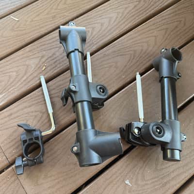 Roland V Drum Rack Clamp Arm Bar Mounts T Clamps 1.5" + snare Arms PACKAGE image 2