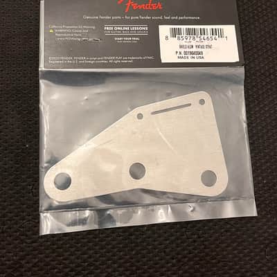 Fender Pure Vintage '56 / '59 Stratocaster 8-Hole Pickguard 1-Ply Eggshell White + '50s Control Plate image 7