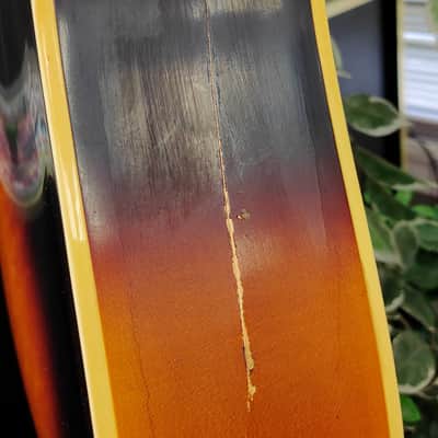 Framus Texan 5/196 Acoustic Guitar - Sunburst West Germany - Vintage 1969 Model image 20