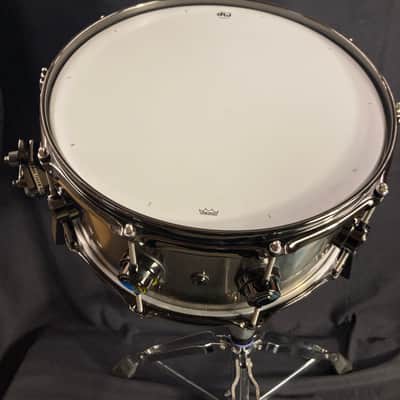 DW - 6.5x14" Collector’s Series Titanium Snare Drum, 10-lug, MAG Throw-Off 2010 image 12
