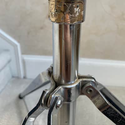 Yamaha 9000 RC Cymbal stand tripod base 80’s - Chrome image 3
