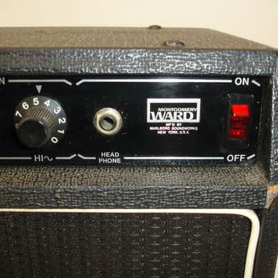 Montgomery Ward Model 9150 Guitar Combo Amp image 8