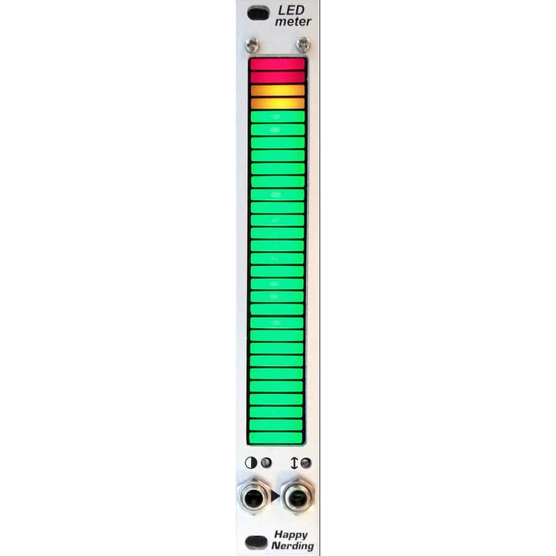 Happy Nerding LED Meter Eurorack Module (Silver) image 1