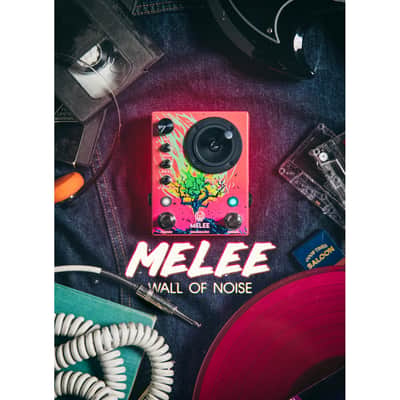Walrus Audio Melee: Wall of Noise Distortion and Reverb Guitar Pedal image 9