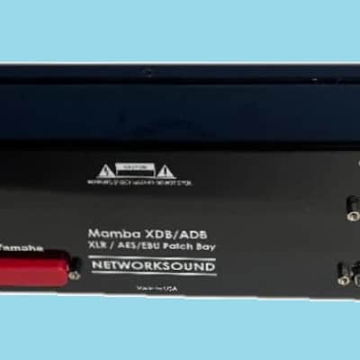 Mamba UDB_XLR - ULN-8 Custom Patch Bay 2RU [8 XLR F Mic in x 8 Line in x 8 out x 4x4 AES] image 3