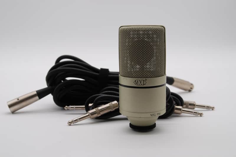 MXL 990 Condenser Microphone 2010s - Metal image 1
