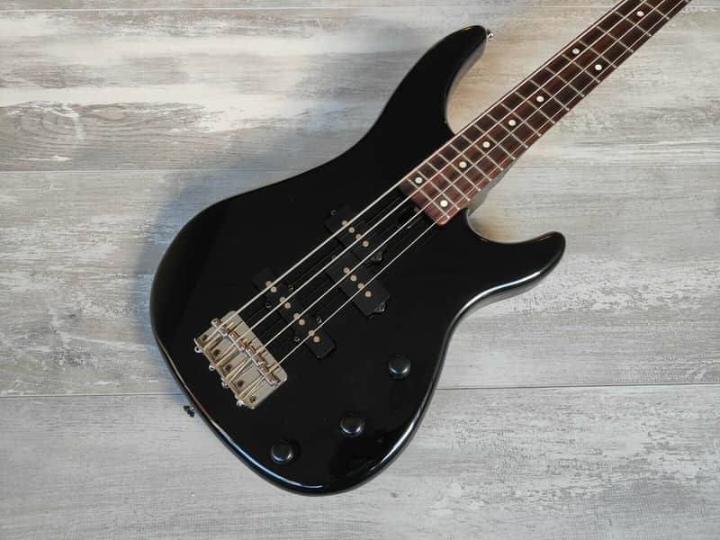 1990's Yamaha RBS MS200 PJ Vintage Medium Scale Bass (Black) | Reverb