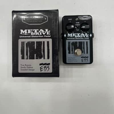 EBS Metaldrive Metal Drive Distortion Studio Edition Guitar Effect Pedal + Box image 1