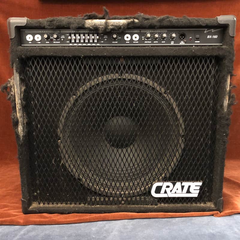 Crate BX-160 160W 1x15" Bass Combo Black Carpet 1992 image 1