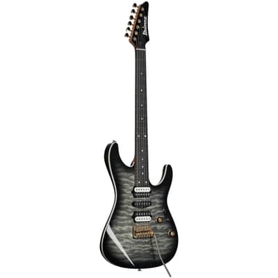 Ibanez AZ47P1QM Premium Electric Guitar (with Gig Bag), Black Ice Burst, Open Box (Very Good) image 2