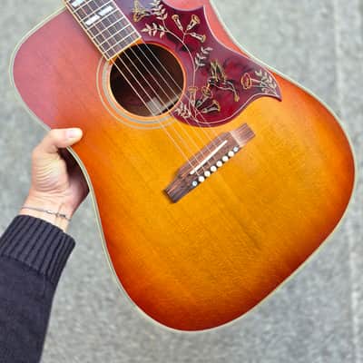 Gibson Custom 1960 Hummingbird Light Aged 2024 - Heritage Cherry Sunburst image 6