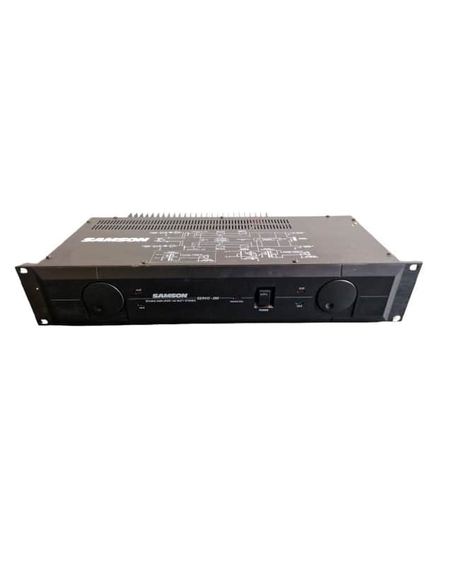 Samson Servo 260 - Power Amplifiers - Excellent w/ Manuals & Original Box image 1