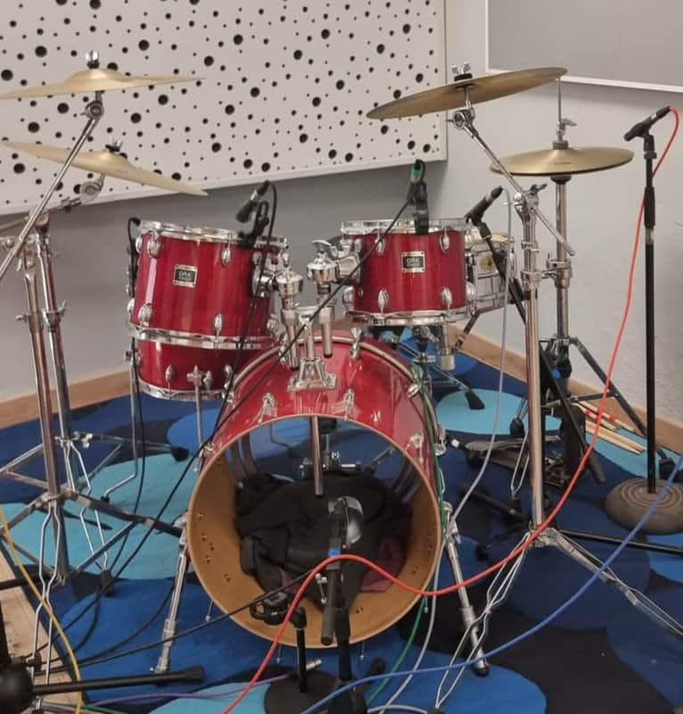 Yamaha Oak Custom 2010 + Zildjian K series image 1