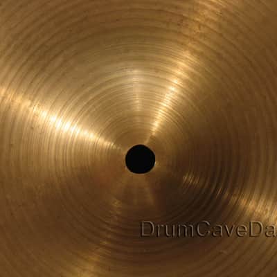 16" VINTAGE ZILDJIAN A series CRASH CYMBAL, 1128 grams, GREAT CONDITION! BENDABLE THIN, DEMO VIDEO! image 4