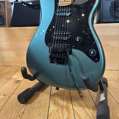 Squier Contemporary Stratocaster HH FR 2024 - Gunmetal Metallic image 2