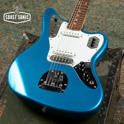 2003 Fender '62 Reissue Jaguar JG66 Candy Blue Crafted in Japan CIJ image 7