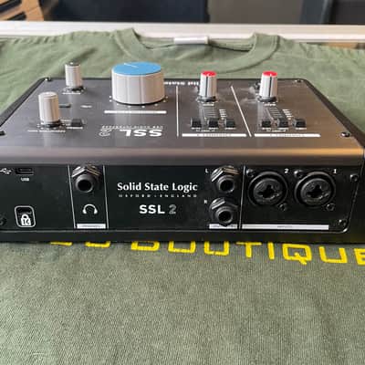 Solid State Logic SSL 2 USB Audio Interface 2020 - Present - Black image 2