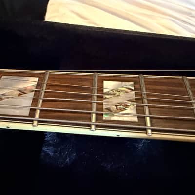 Carlo Robelli D-120 Peerless Semi-Hollow Guitar w Case image 13