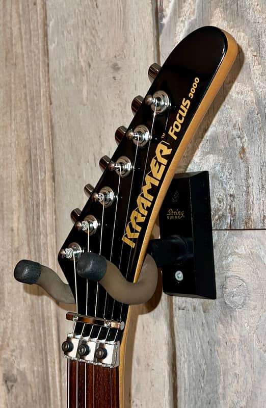 Excellent 1985 Kramer Focus 3000, Made in Japan Black, Pro | Reverb