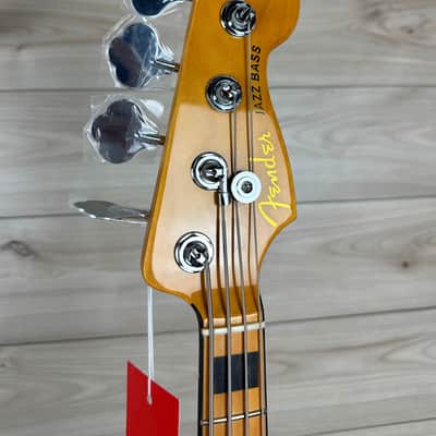 Fender American Ultra Jazz Bass Maple Fingerboard, Cobra Blue image 10