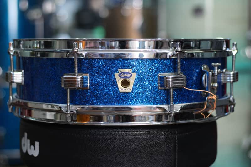 Ludwig No. 906 Downbeat 4x14" 8-Lug Piccolo Snare Drum 1958 - 1960 image 1