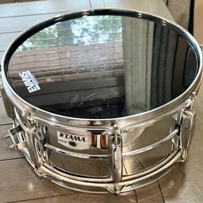 Tama Rockstar 6.5 x14 snare drum 90s - chrome image 5