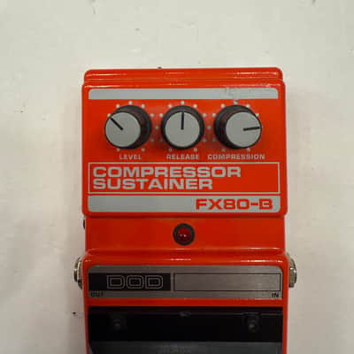 DOD Digitech FX80B Compressor Sustainer Vintage Guitar Effect Pedal *READ* image 2