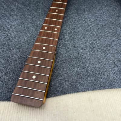 Electric bass guitar neck/T 2025020502 (21frets  ) maple/Purple core wood image 2