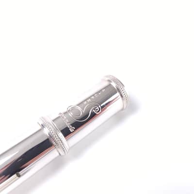 Samperi Silver Pinnacle by Haynes Amadeus Makers Pre-Pro Flute Open Hole B Foot NEW image 5