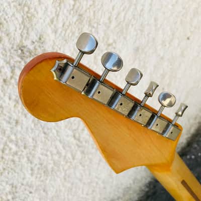 Fender Stratocaster Orange Relic Electric Guitar (Assembled) 1990s image 7