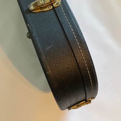1980's Kramer USA Violin Teardrop Black Tolex Hardshell Electric Guitar Case image 14