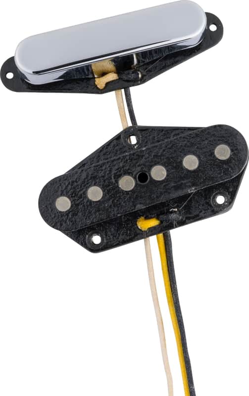 Genuine Fender Custom Shop '50/'51 Blackguard Telecaster/Tele Pickups Set image 1