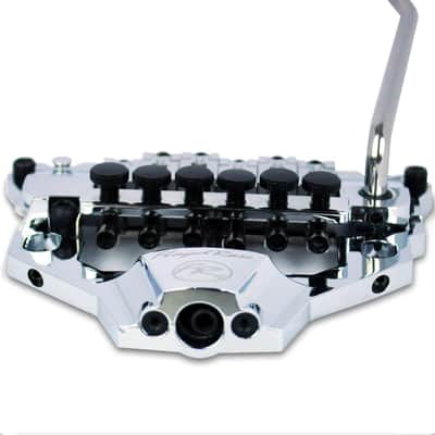 Floyd Rose FRTX01000 FRX Surface-Mount Tremolo Bridge System Kit with Nut - CHROME image 2